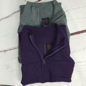 Purple and Gray Sweater Bundle